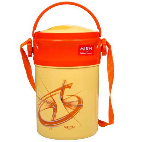 Milton Odyssey 4 Insulated Tiffin Box Orange